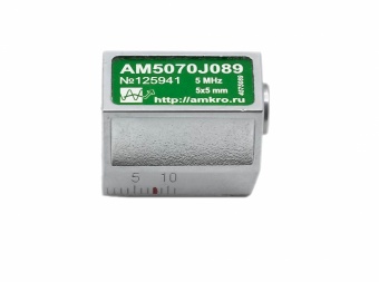 AM5070J притертый ПЭП для контроля стыковых соединений труб